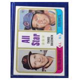 1974 Topps #334 Ron Santo Brooks Robinson All-Star