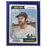 1974 Topps #240 Thurman Munson  New York Yankees