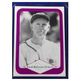 RARE 1975 Great Plains Greats Red Schoendienst