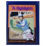 1975 Topps Hank Aaron HighlightsMilwaukee Brewers