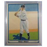 1941 Play Ball #2 Max West  Boston Bees Braves