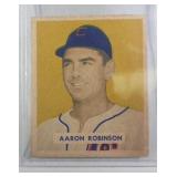1949 Bowman #133 Aaron Robinson ROOKIE CARD 