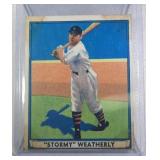 1941 Play Ball #17 Stormy Weatherly  Cleveland