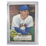 1952 Topps #32 Eddie Robinson BLACK BACK  Chicago