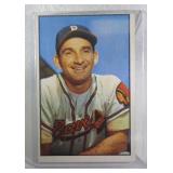 1953 Bowman Color #5 Sid Gordon  Milwaukee Braves