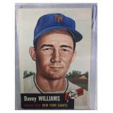 1953 Topps #110 Davey Williams  New York San