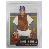 1953 Topps HIGH #255 Dixie HowellBrooklyn Dodgers