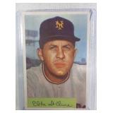 1954 Bowman #128 Ebba St. Claire - New York San