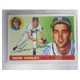 1955 Topps #81 Gene Conley - Milwaukee Braves