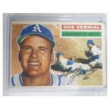 1956 Topps #45 Gus Zernial - Kansas City Athletics