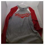 3 Wisconsin Badgers mens small shirts