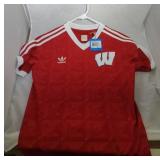 3 Wisconsin Badgers mens small shirts