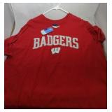 3 Wisconsin Badgers mens Extra Large shirts