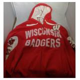 3 Wisconsin Badgers mens Extra Large shirts