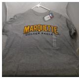 3 Marquette Golden Eagles mens large shirts