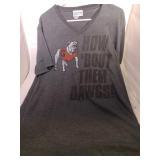 3 Georgia Bulldogs mens Large shirts