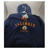 2 Illinois Fighting Illini mens XL shirts