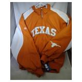 Texas Longhorns Mens Med Fleece Lined Jacket