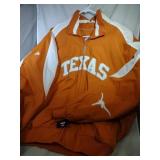 Texas Longhorns Mens Large Fleece Lined Jacket