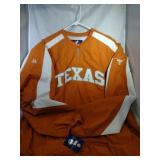 Texas Longhorns Mens 2XL zipup pullover windbreake