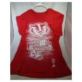 3 Wisconsin Badgers Mens Med  T shirts