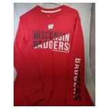 3 Wisconsin Badgers Mens Med Tee/Tank/Long Sleeve