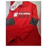 Wisconsin Badgers Mens Med Hoodie