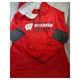 Wisconsin Badgers Mens Med Hoodie