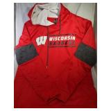 Wisconsin Badgers Mens Med Hoodie