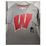 3 Wisconsin Badgers Mens Large (2)Tees/Long Sleeve