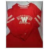 Wisconsin Badgers Mens Large long sleeve shirt