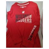 3 Wisconsin Badgers Mens XL long sleeve shirts