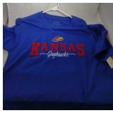 1 Kansas Jayhawk mens Large T shirt