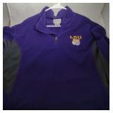 3 LSU Tigers Mens Large Hoodie,Thermal,Long Sleeve