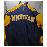 Michigan Wolverines Mens Small Fleece lined Jacket