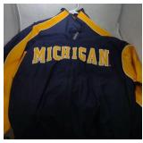 Michigan Wolverines Mens Med fleece lined Jacket