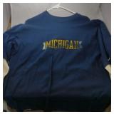 3 Michigan Wolverines Mens Large (2)Tshirts &