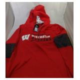Wisconsin Badgers Mens XL hooded sweatshirt