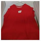 3 Wisconsin Badgers Mens 2XL shirts - two t-shirts