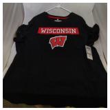3 Wisconsin Badgers Mens 2XL shirts - two t-shirts