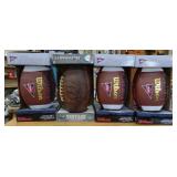 4 Official size footballs - three Wilson and one