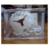 Earl Campbell autographed mini helmet with COA