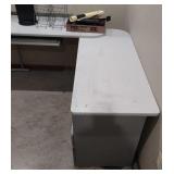 2-part center swivel desk - each side is 5 foot by