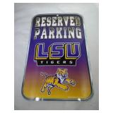LSU Tigers parking sign - 10.5 inch by 16.5 inch