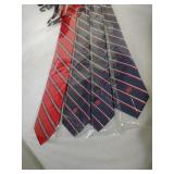3 Wisconsin Badgers neck ties