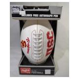 full size football with autograph pen