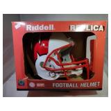 Wisconsin Badgers Riddell replica football helmet