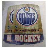 2 Edmonton Oilers wood signs - 11 inch by 17 inch