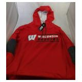 Wisconsin Badgers Mens 2XL hooded sweatshirt