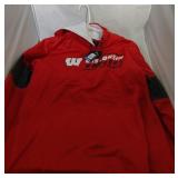 Wisconsin Badgers Mens 2XL hooded sweatshirt